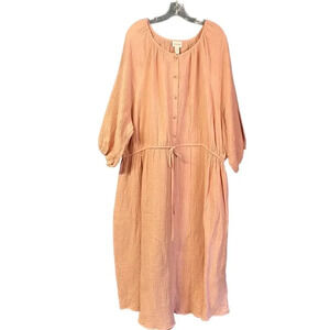 New Chico's 100%‎ Cotton Dress Size 2